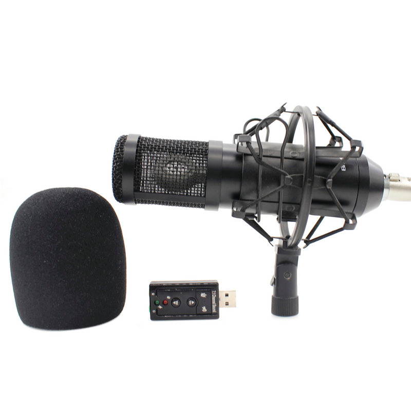 bm 800 Upgraded BM900 KTV Microphone Pro Audio Studio Vocal Sound Recording Mic for Computer Shock Mount