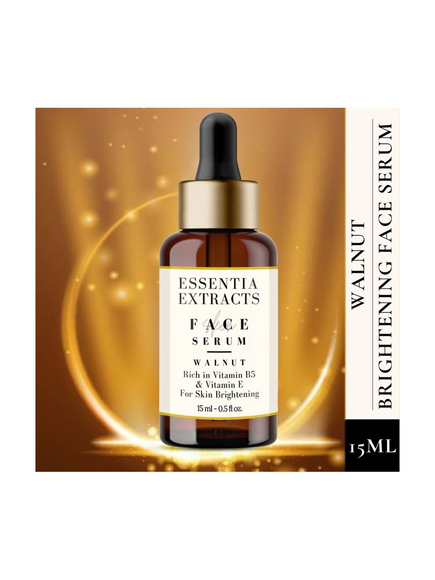 Essentia Extracts Walnut Skin Brigening Facial Serum - 15 ml