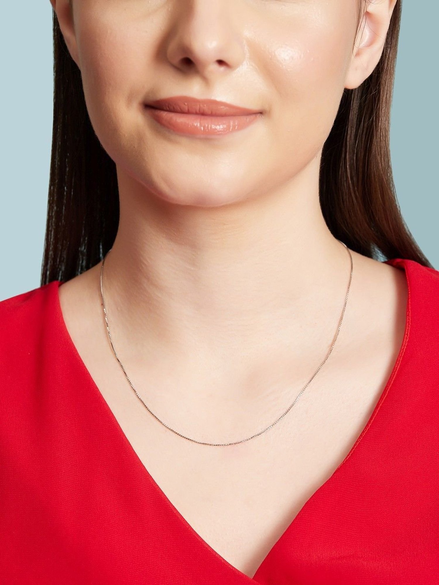 Zavya 92.5 Sterling Silver Chain for Women