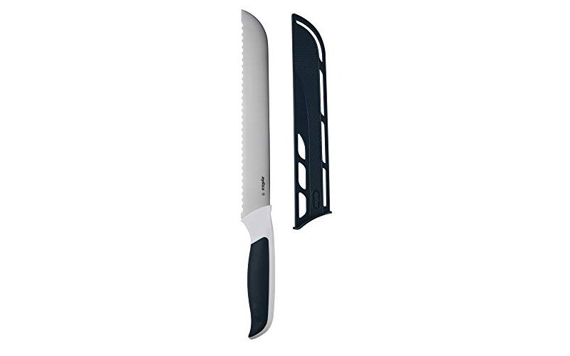Sabatier Stainless Steel Edgekeeper 8" Chef Knife with Sleeve