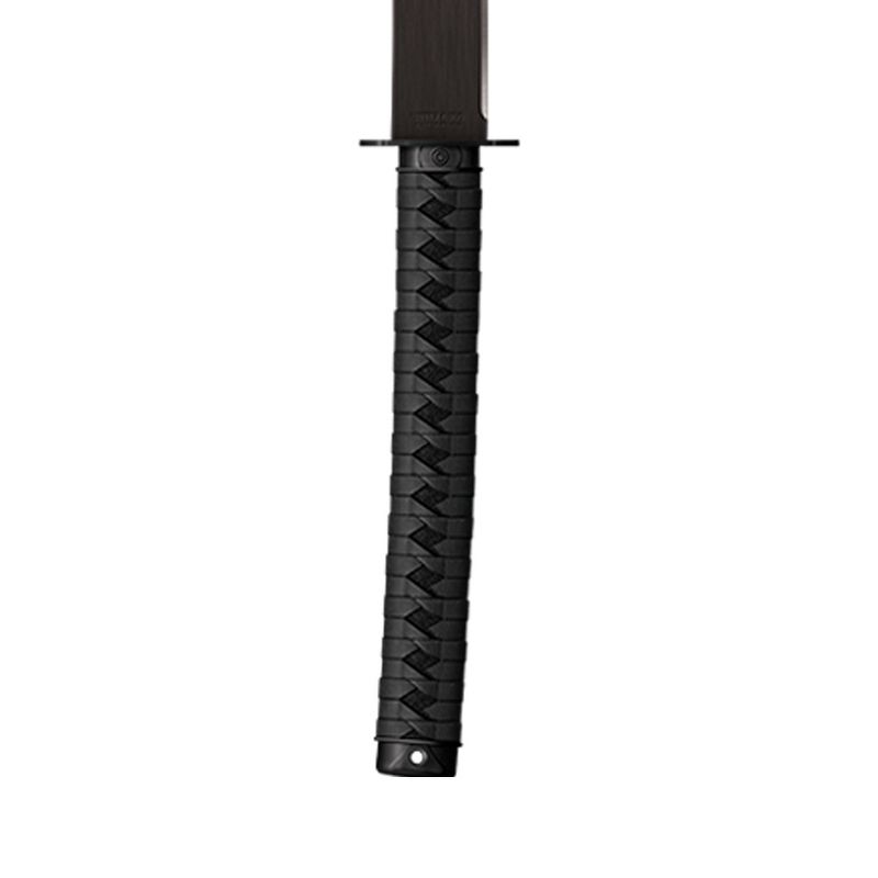 Cold Steel 97TKMZ Weatherproof Traditional Tactical Katana Machete with Carrying Case Cor-Ex Sheath, Black