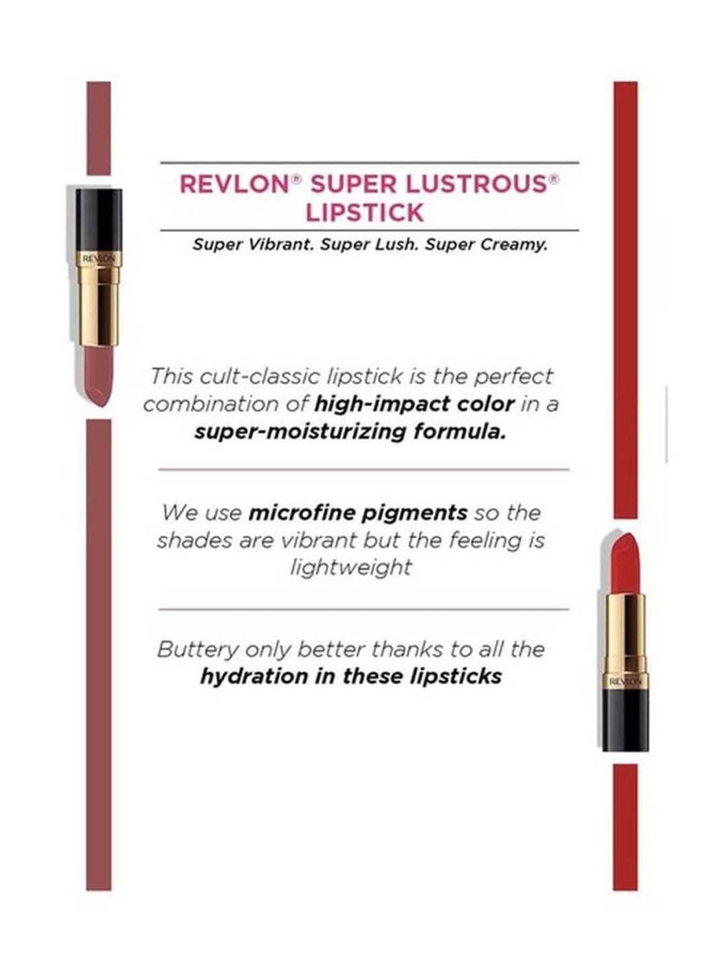 Revlon Super Lustrous Matte Lipstick Queenly Me - 4.2 gm