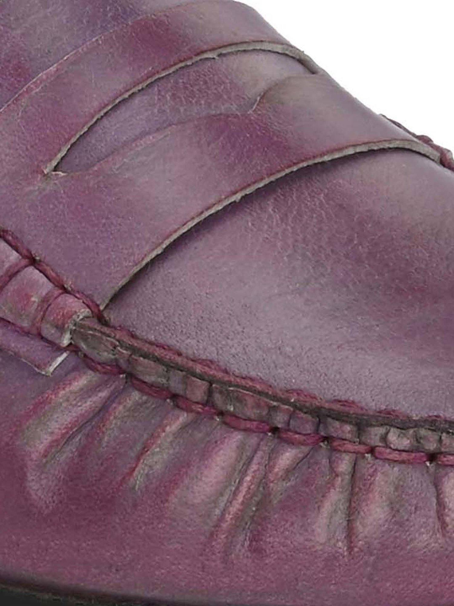 Carlo Romano Women's Purple Casual Loafers