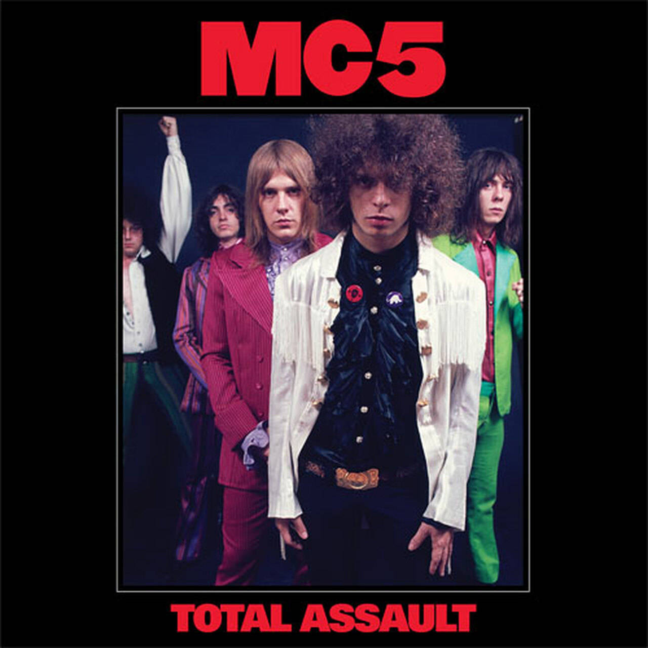 MC5 Total Assault: 50th Anniversary Collection 3LP (Red, White & Blue Vinyl)