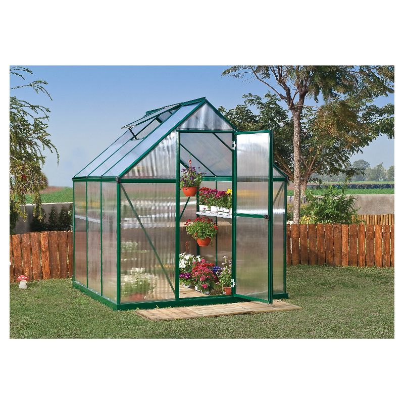 6' x 6' x7' Nature Greenhouse - Forest - Palram