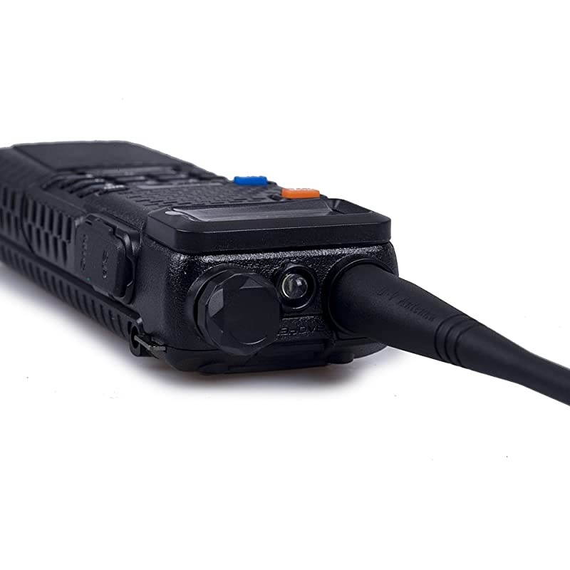 UV5R+ High Power 841W 3800mAh Two Way Radio Dual Band Ham Radio TransceiverBlack