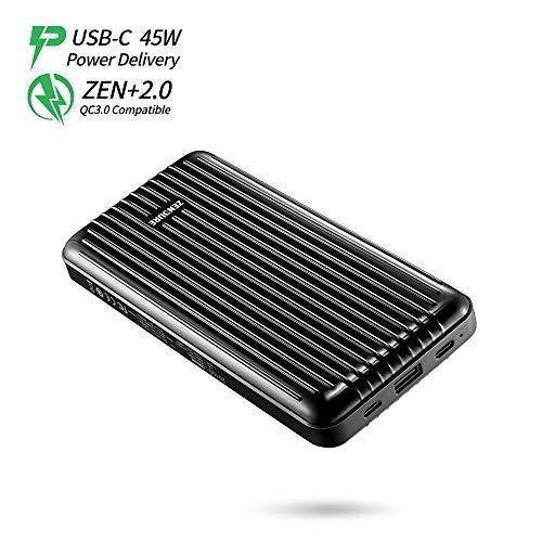 Zendure A6PD 20,100 mAh Portable Charger with USB-c input/output - Black