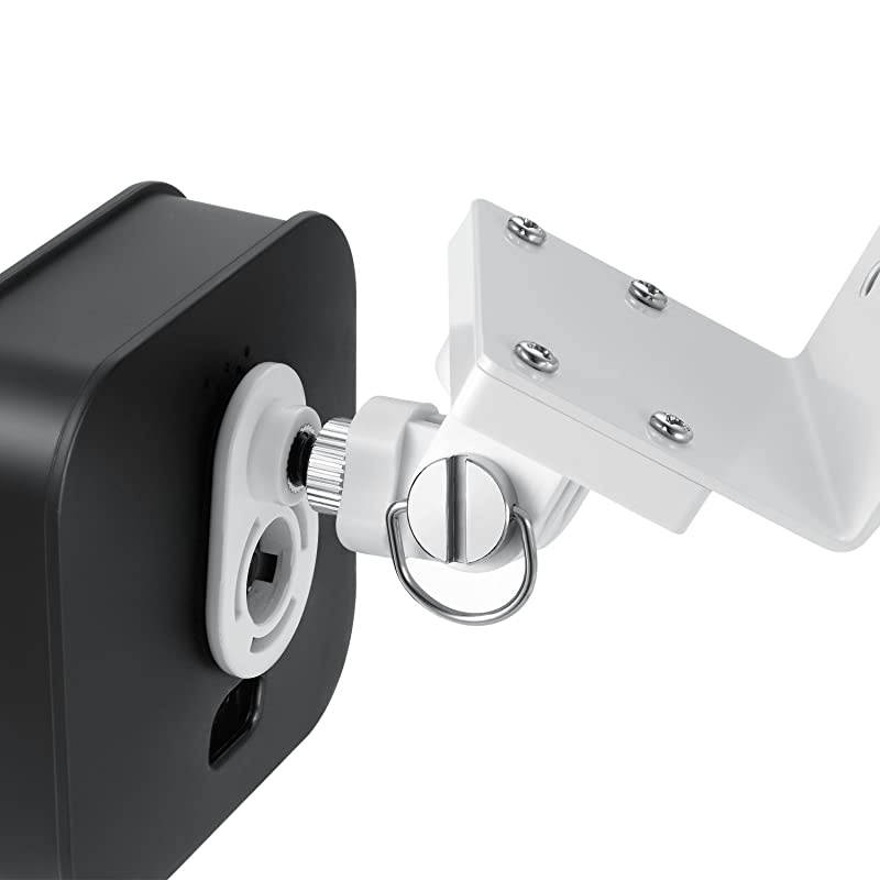 Weatherproof Gutter Mount with Universal Screw Adapter Compatible with Blink Outdoor Blink XT2XT Camera 1 Pack White