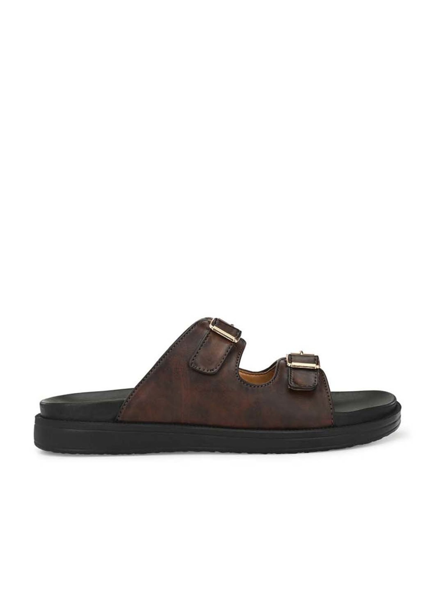 Eego Italy Men's Brown Casual Sandals