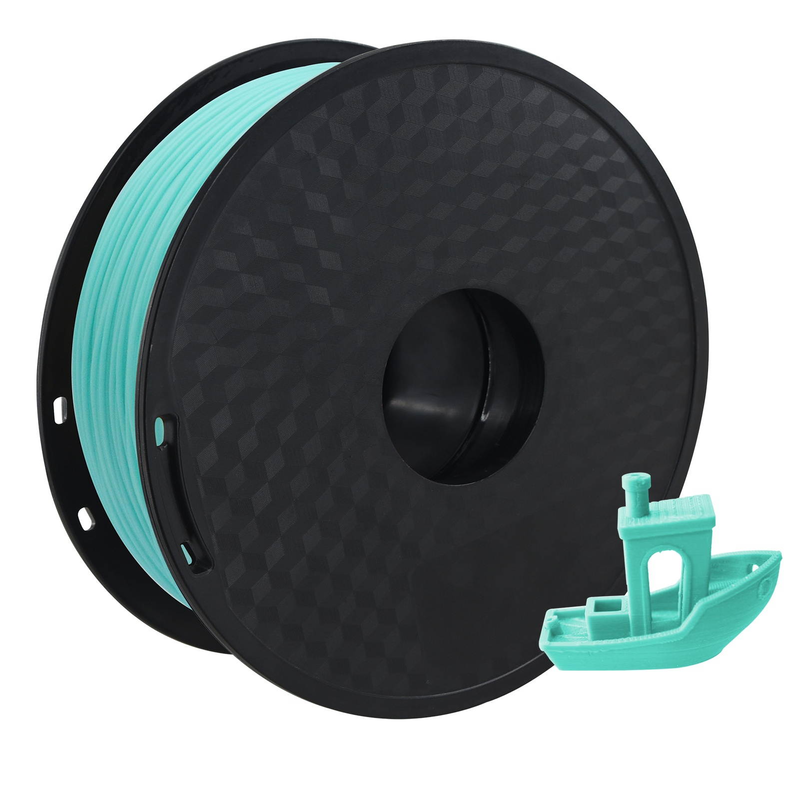 Aibecy PLA 3D Printer Filament 1.75mm Dimensional Accuracy +/- 0.02mm 1kg(2.2lbs) Spool, Blue