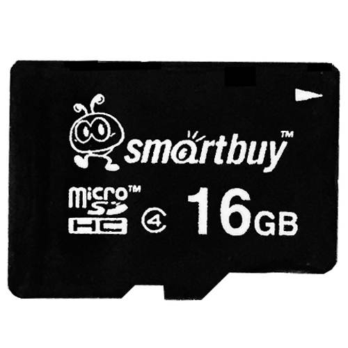 Smartbuy Micro SDHC Class 4 TF Flash Memory Card SD HC C4 Fast Speed for Camera Mobile Phone Tab GPS MP3 TV (4GB - 1 Pack)