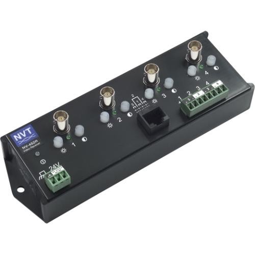 452R NVT (NETWRK VDO TECHNOLOGIES) 4 CHAN ACTIVE VIDEO RECEIVER