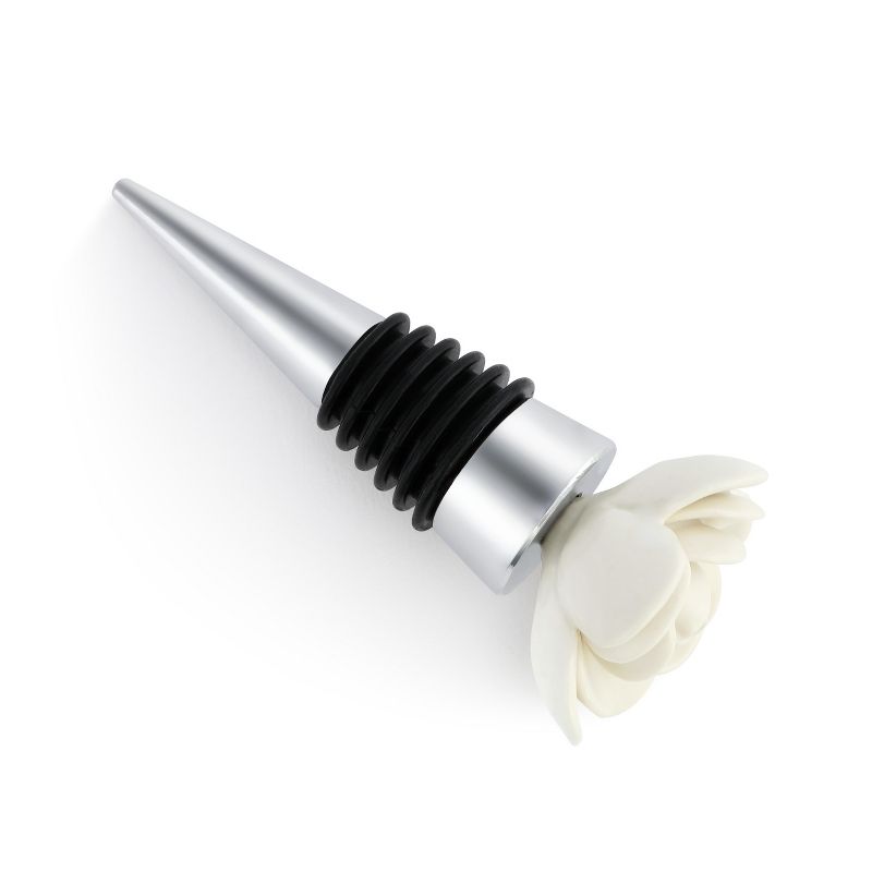 DEMDACO Succulent Bottle Stopper White