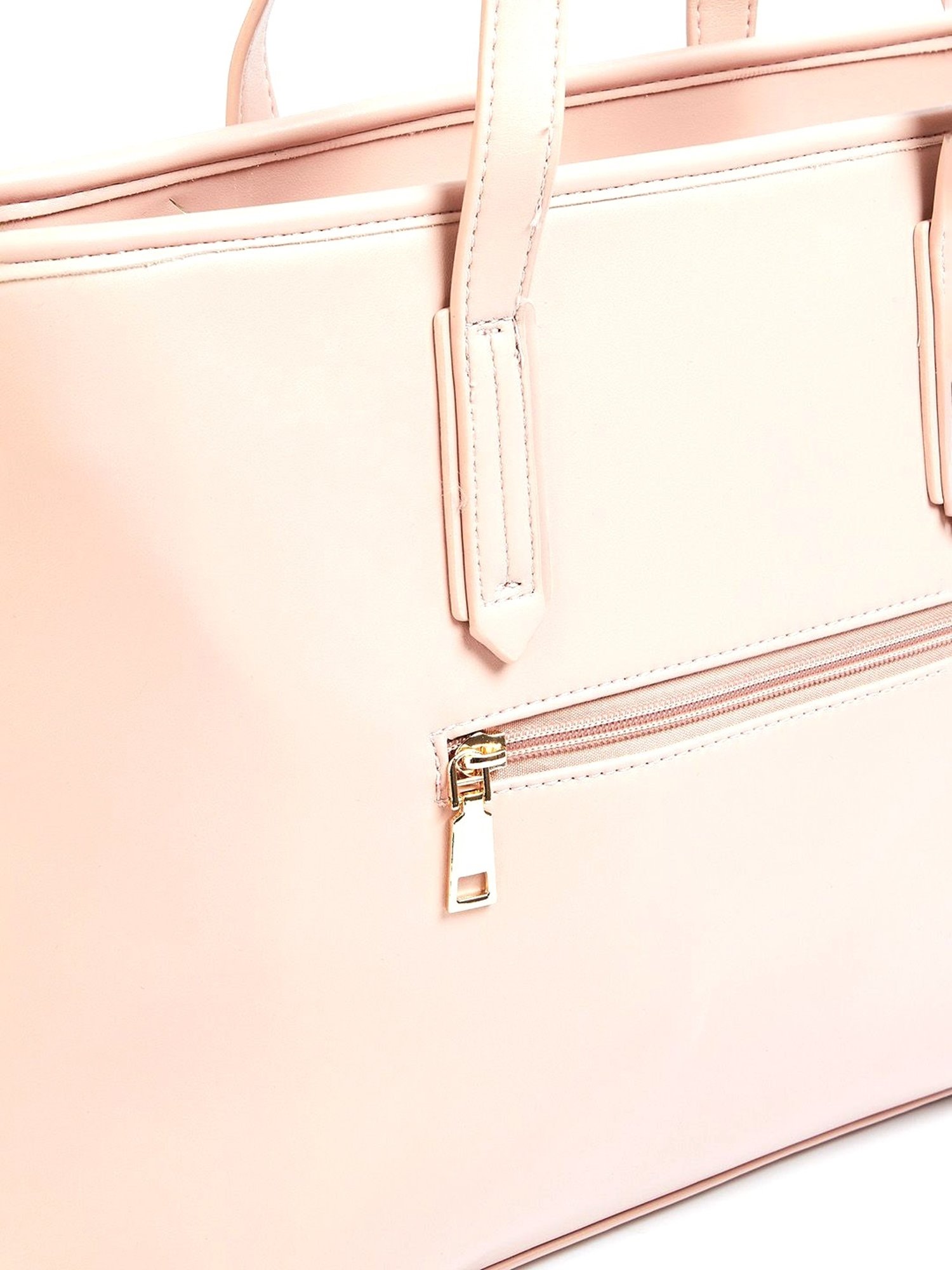 Code by Lifestyle Nude Quilted Shoulder Bag