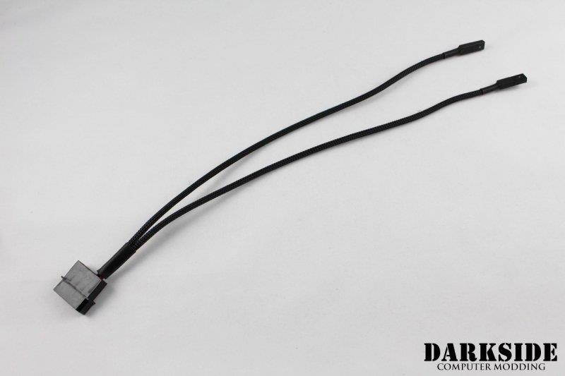 DarkSide CONNECT Y-Cable | 12" | 4-Pin Molex - Type 6 (DS-0372)
