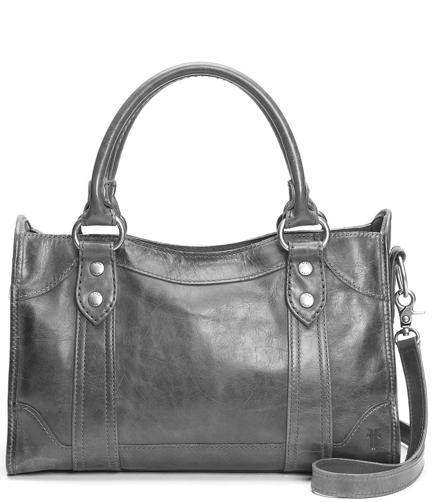 Frye Melissa Washed Leather Satchel Bag