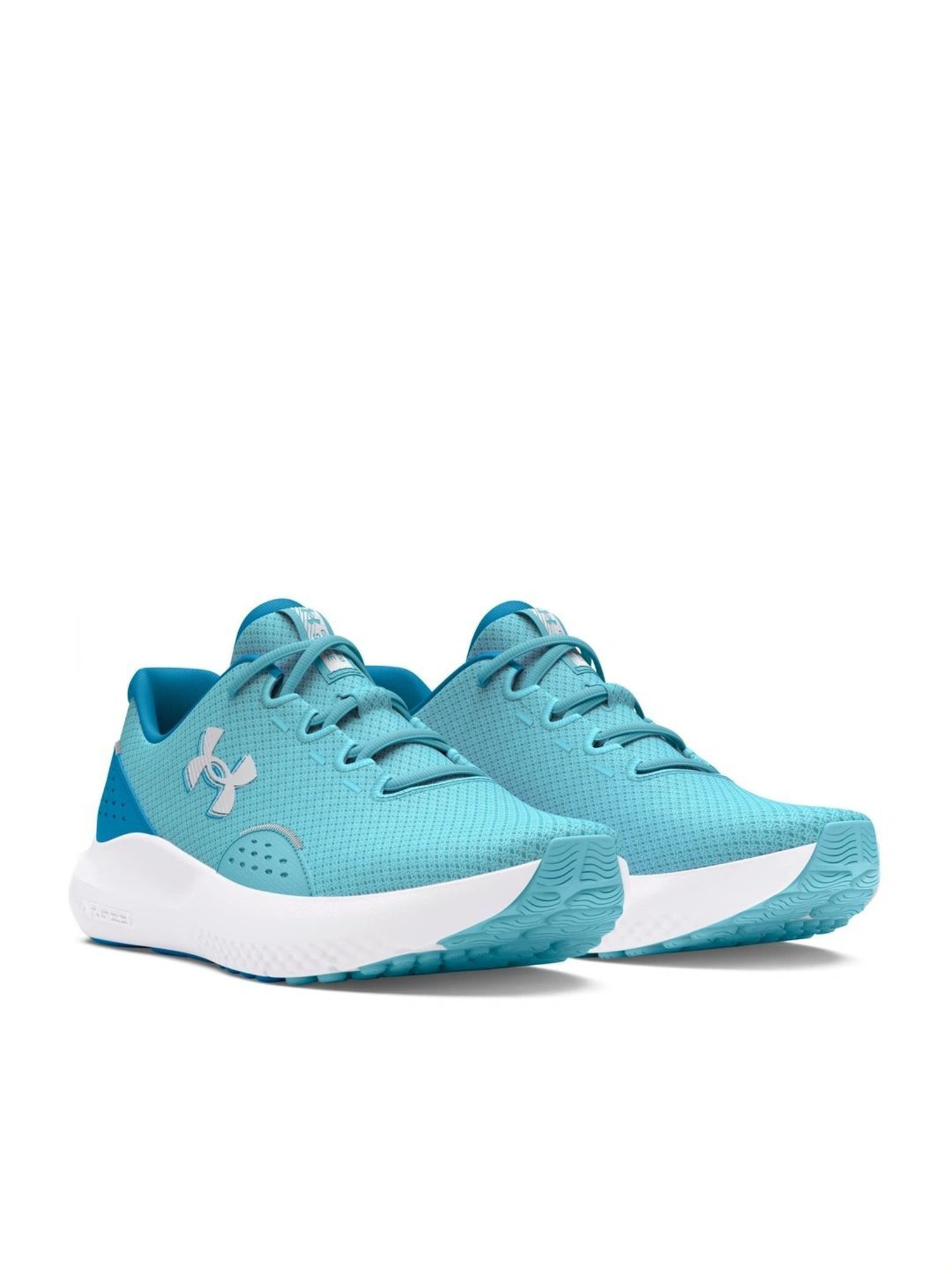 Under Armour Women's Charged Surge 4 Blue Running Shoes