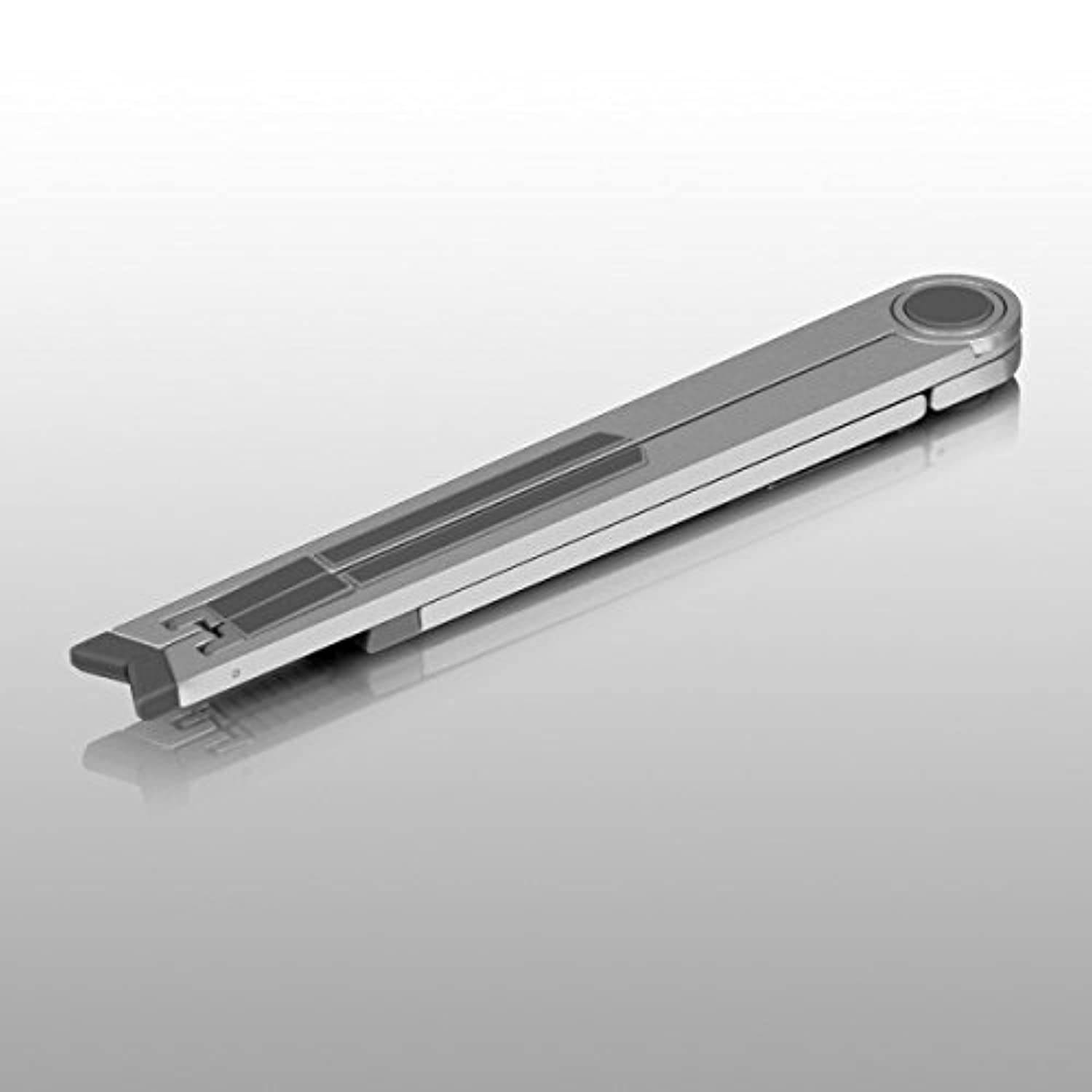 Aluratek Adjustable Tablet & Smartphone Stand, Desktop Holder for iPad, Galaxy, Kindle (ATST01F)