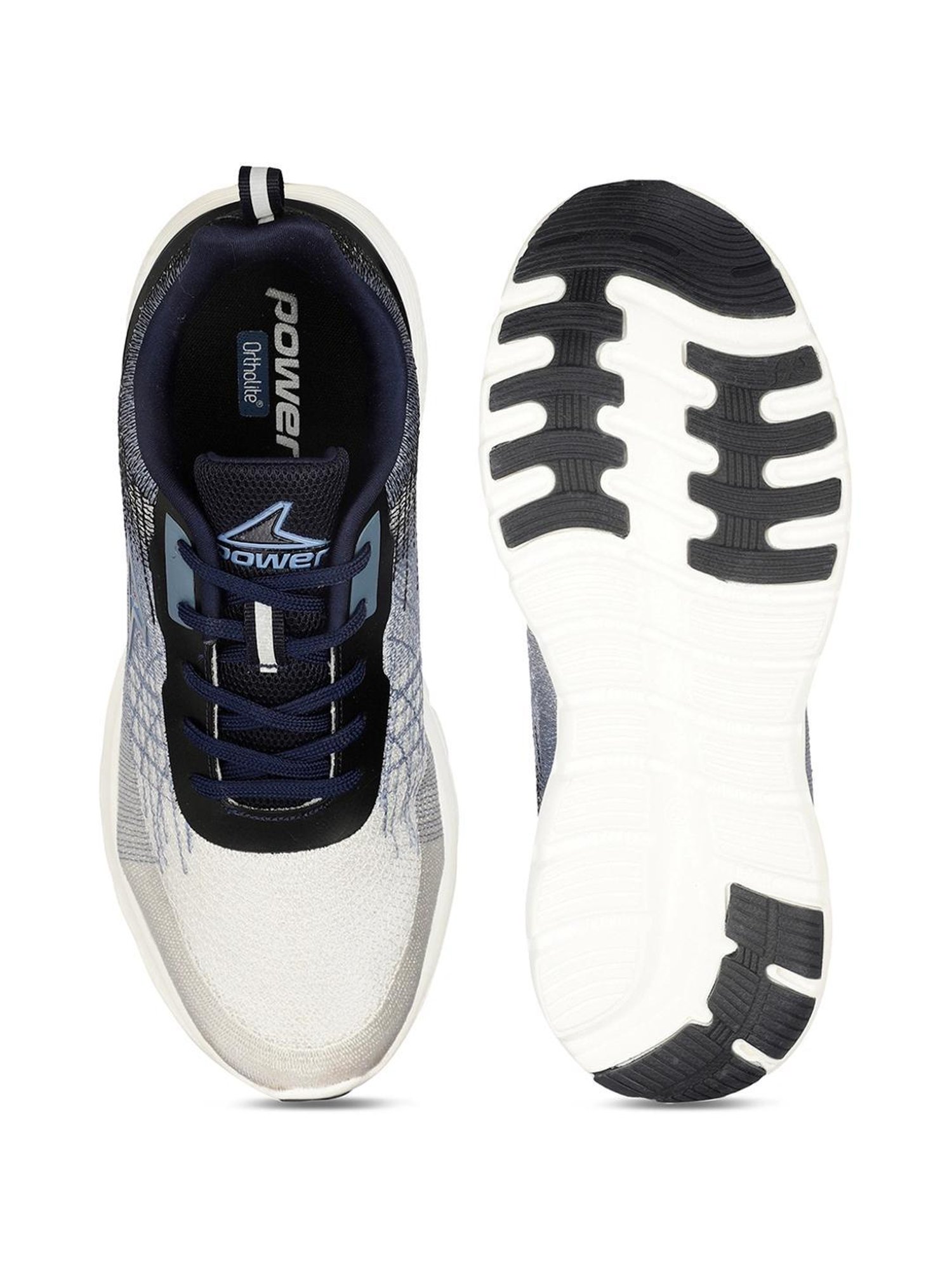 Power by Bata Men's WAVE ACCENT 2.0 Blue Running Shoes