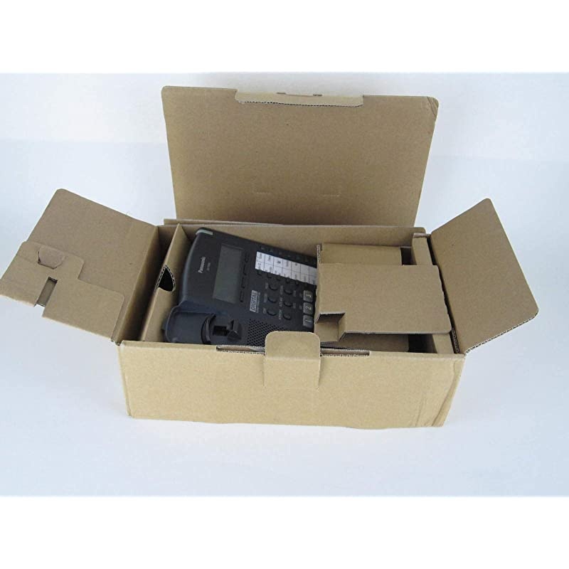 KXT7633B Digital Telephone Black 3Line LCD Proprietary Phone Renewed