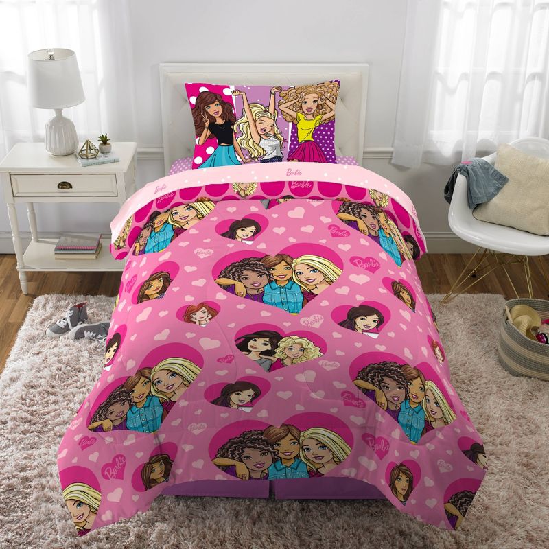 Twin Barbie B Anything Bedding Bundle