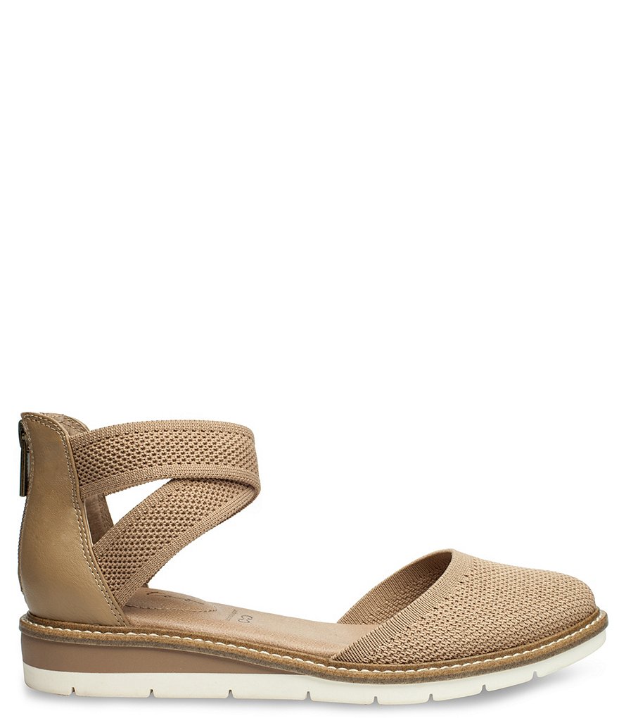 Me Too Adria Mesh Crossover Back Zip Wedges