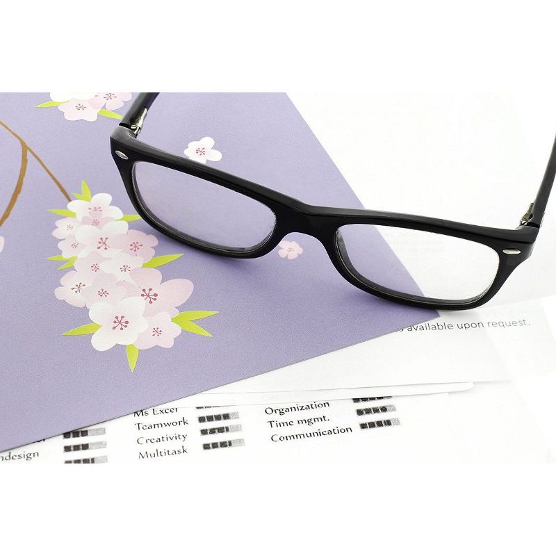 Best Paper Greetings 12-Pack Floral Cardstock File Cabinet Folders A4 Letter Size Document 11.5 x 9.5 in