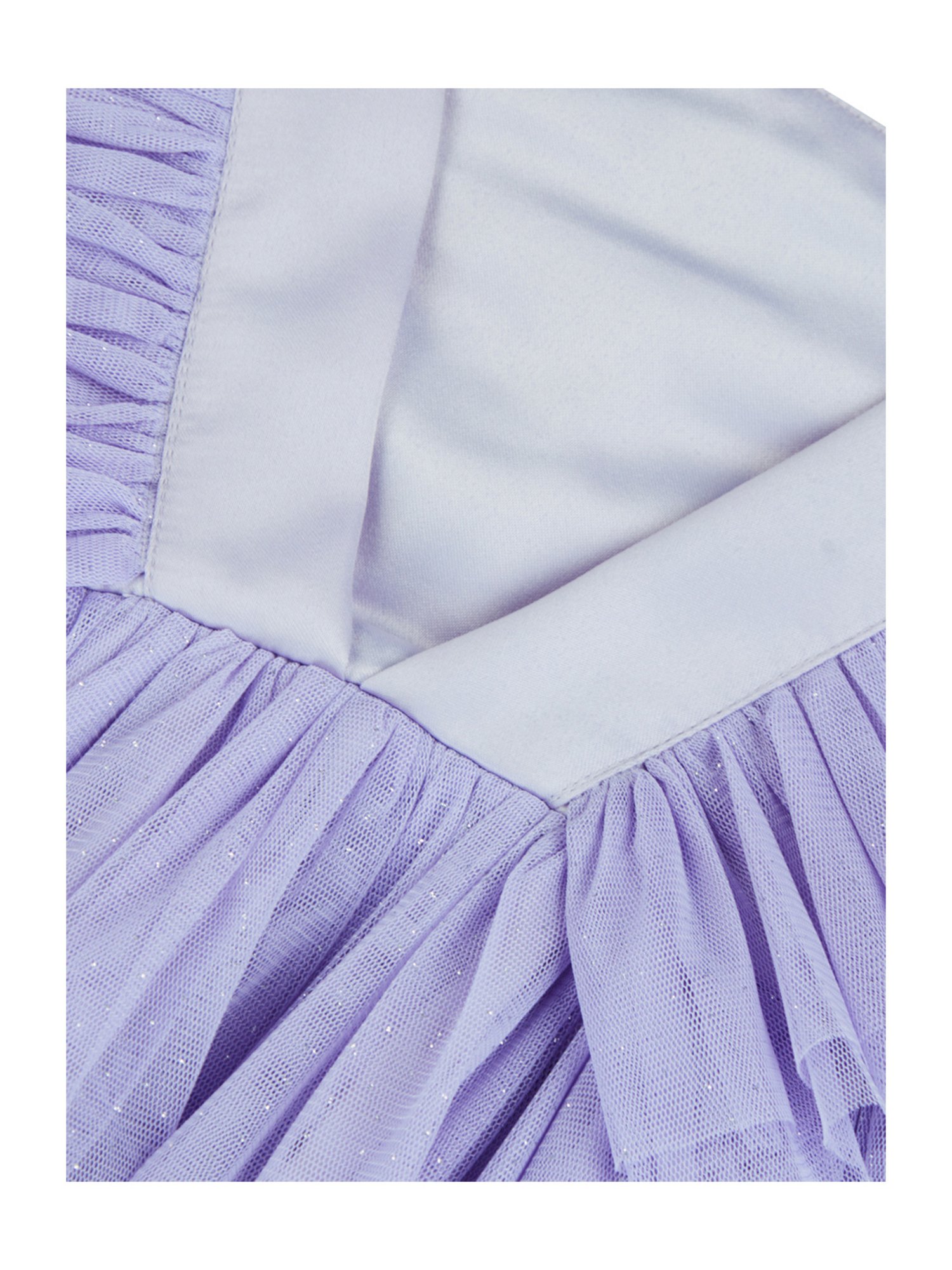 GJ baby Purple Solid Dress with Bloomers