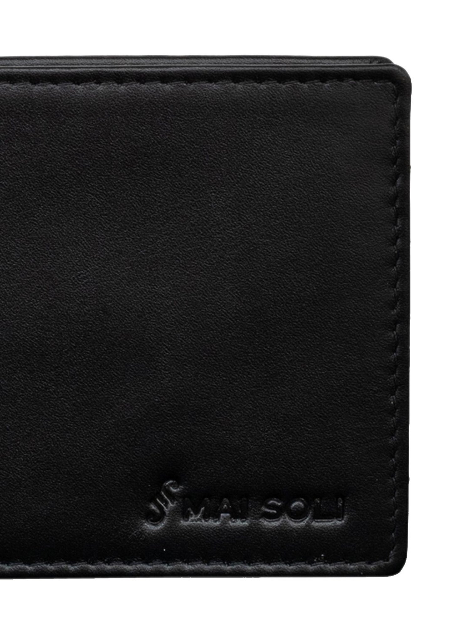 Mai Soli Elegance Leather Bi-Fold Wallet for Men