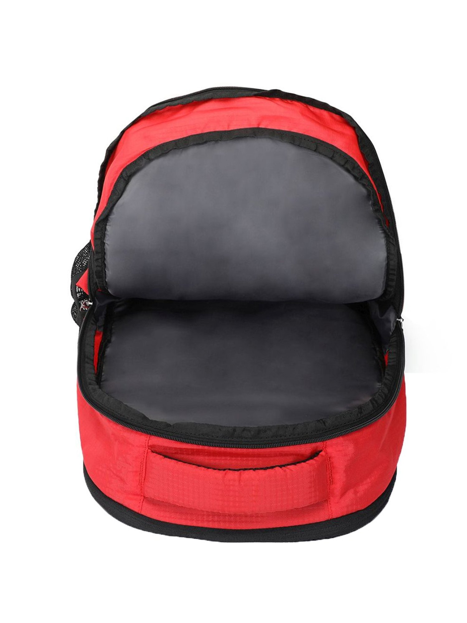 United Colors of Benetton Provence 21 Ltrs Red & Black Medium Backpack