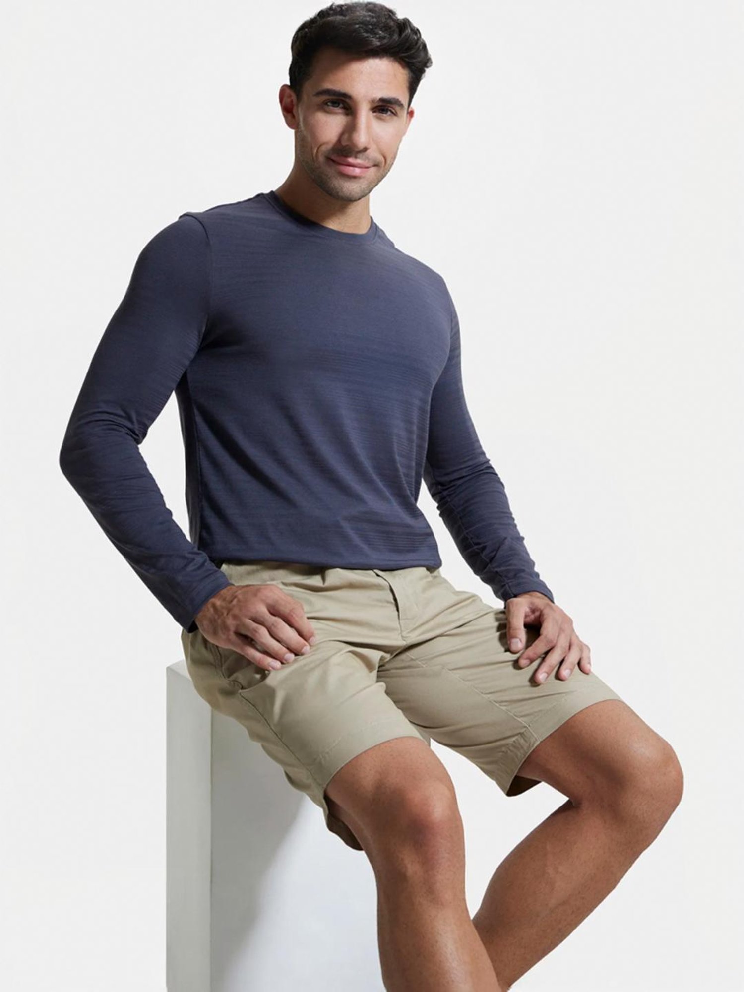 Jockey IM22 Men's Super Combed Supima Cotton Solid Round Neck Full Sleeve T-Shirt