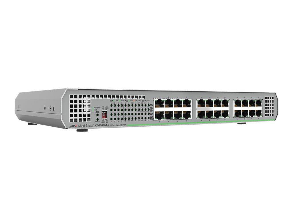 Allied Telesis 24-port 10/100/1000T Unmanaged Switch with Internal PSU