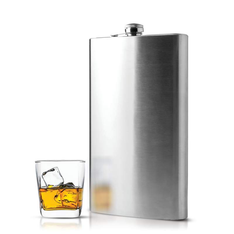 Maxam® 64oz Jumbo Stainless Steel Flask