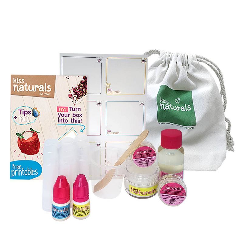 Kiss Naturals DIY Lip Balm Making Kit