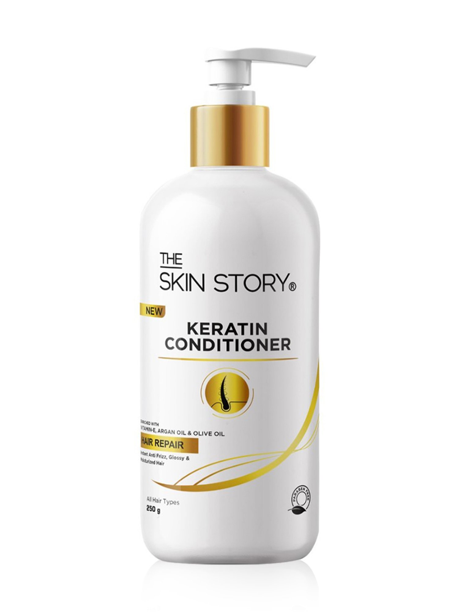 The Skin Story Vitamin E & Olive Oil Hair Repair Keratin Conditioner - 250 gm