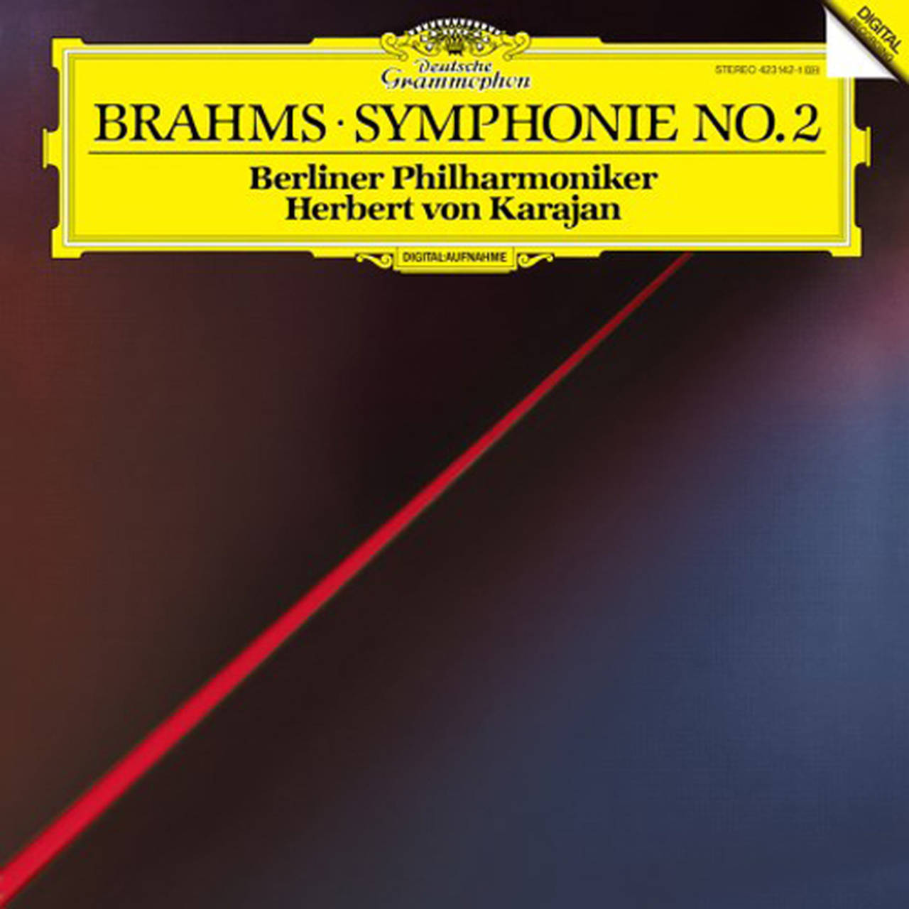 Herbert von Karajan Brahms Symphony No. 2 180g Import LP (Vinyl)
