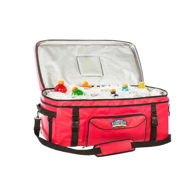 Kamp-Rite Hard Sided 72qt Cooler - Red