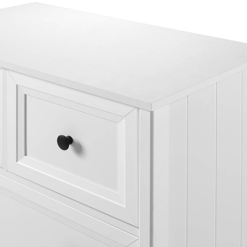 County Line 4 Drawer Chest Rum Walnut - Sauder