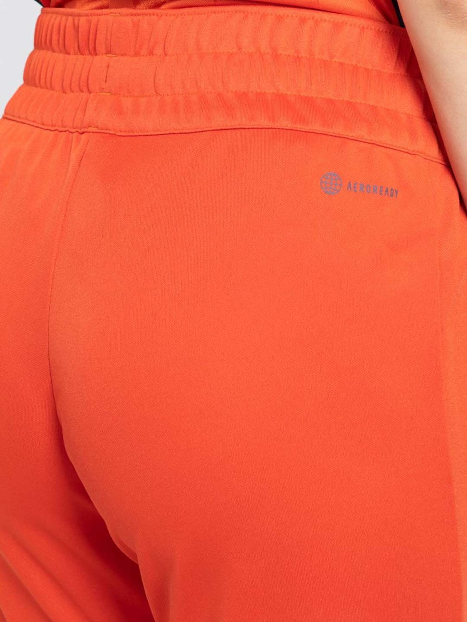 ADIDAS Red Striped Sports Track Pants