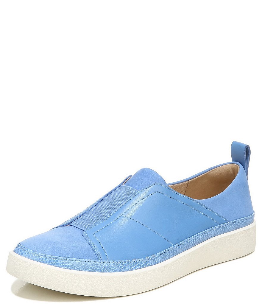 Vionic Zinah Leather Slip-On Sneakers