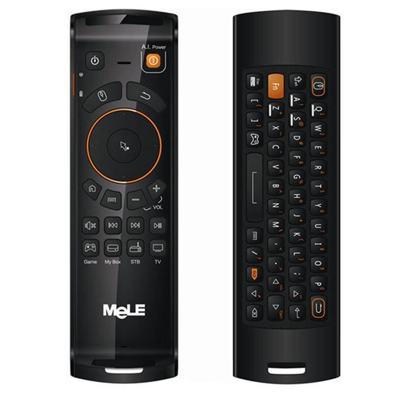 Mele F10 Deluxe Air Mouse Wireless Keyboard Remote Control With IR Learning Function For Android TV -