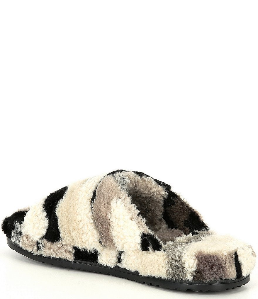 UGG&reg; Men's Scuff Logo Suede Slippers