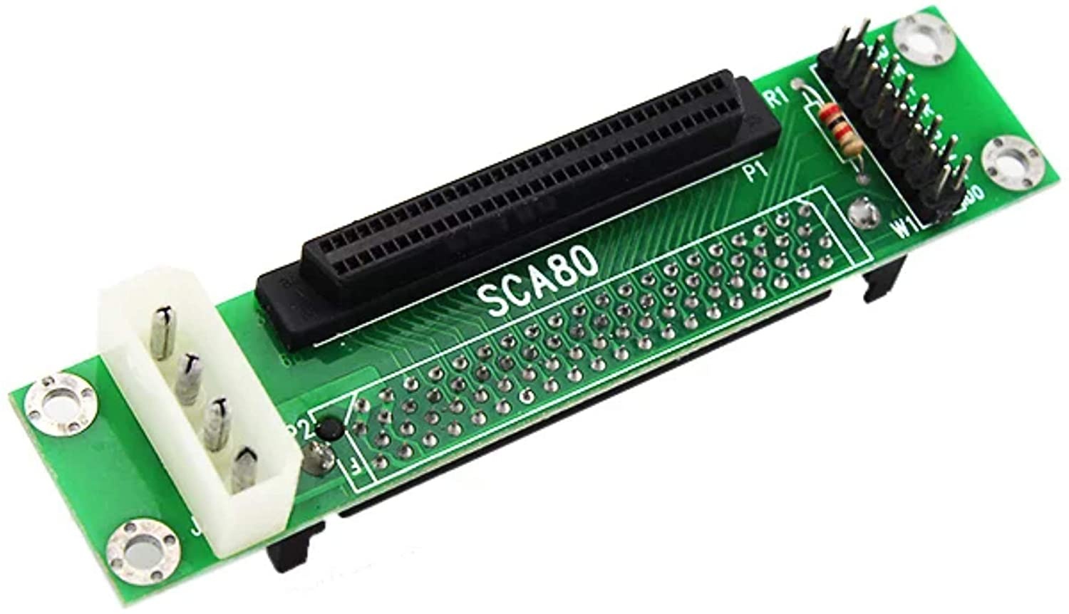 Micro SATA Cables SCSI 68 Pin to SCA80 80 Pin Adapter