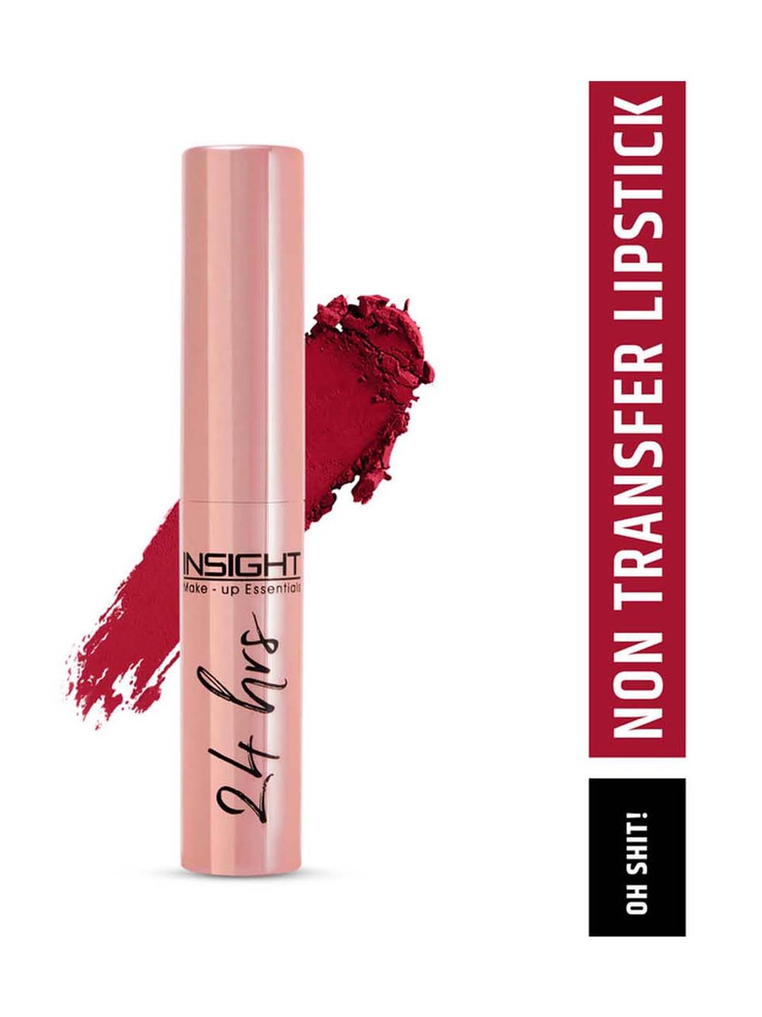 Insight Cosmetics 24 Hrs Non Transfer Matte Lipstick 3-Oh Shit - 3 gm