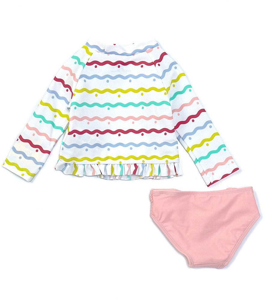 Starting Out Baby Girls 3-24 Months Ruffled Pineapple One-Piece Swimsuit