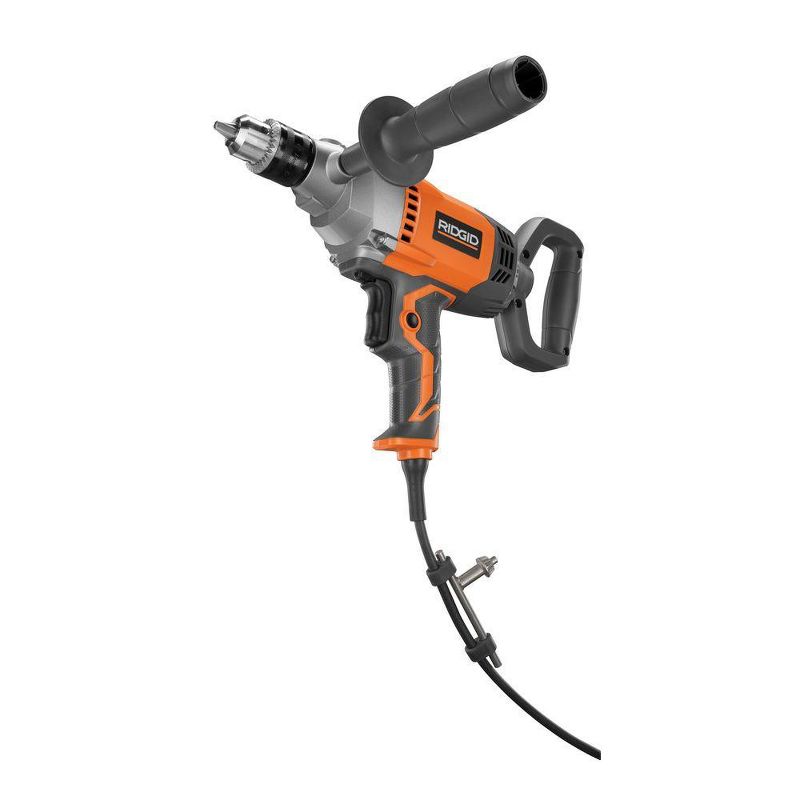 Ridgid ZRR7122 9 Amp 0 - 500 RPM 1/2 in. Corded Mud Mixing Drill with Spade Handle