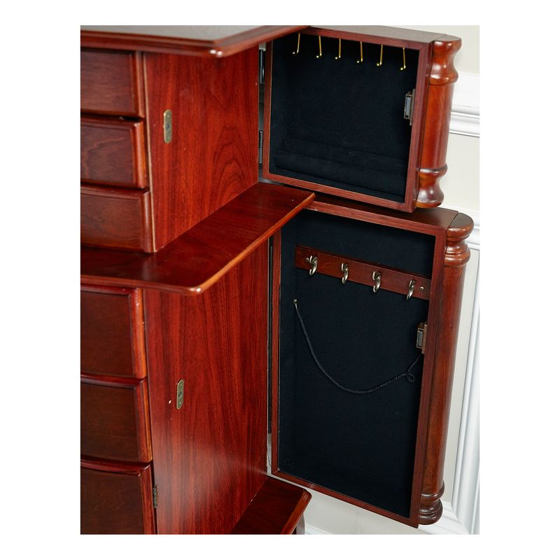 Aubrey Jewelry Armoire Classic Cherry - Powell Company