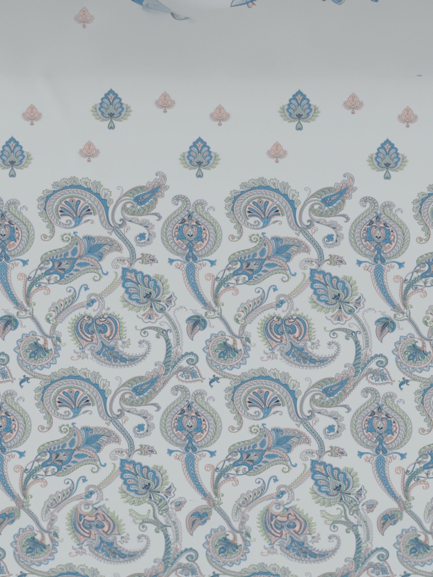 Spaces Bohemia Brilliant White Cotton 144 TC Single Bed Quilt