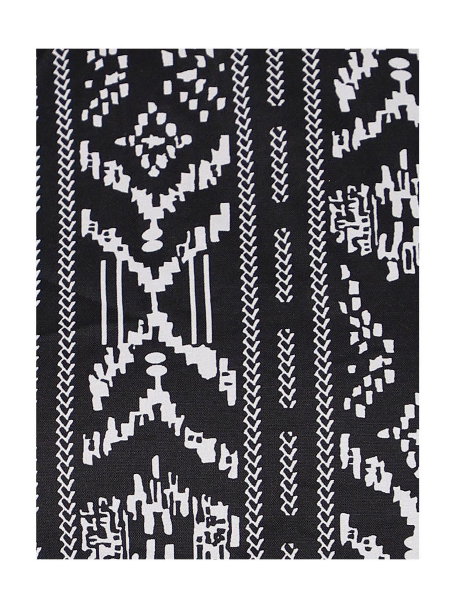 TeenTrums Girls Black Printed Top