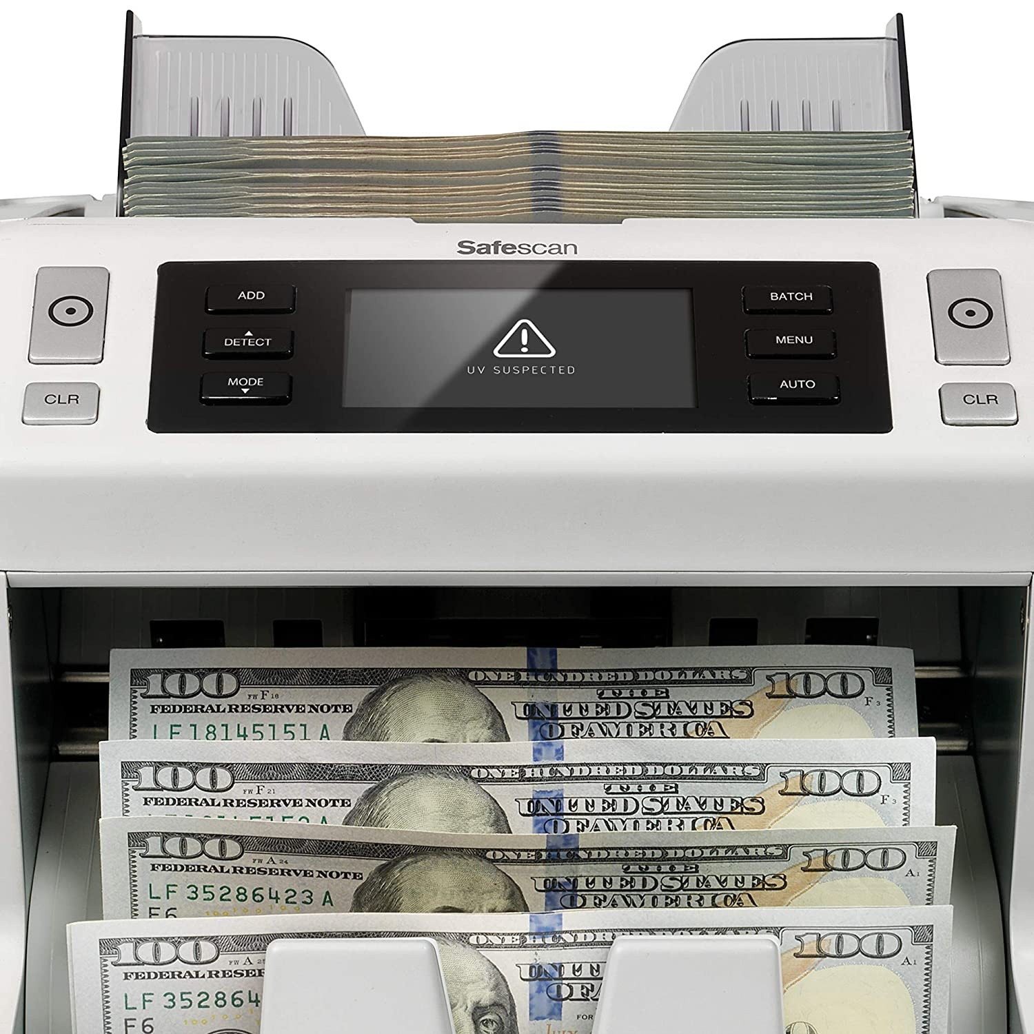 Safescan 2610 - High-Speed bill counter for sorted bills with 2-point counterfeit detection - 112-0506